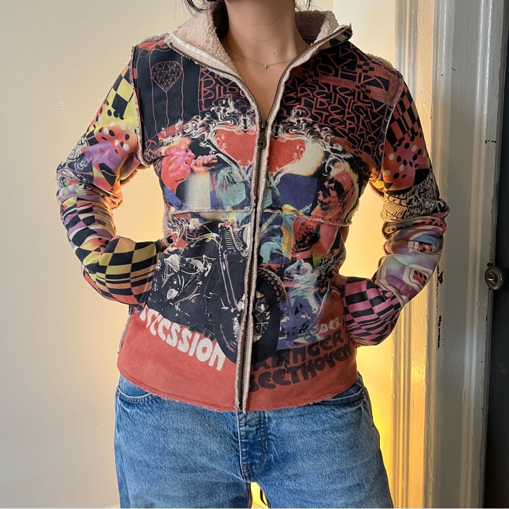 Alberto Makali Multicolor Graphic Jacket